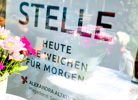 Pflegedienst Alexandra Altkuckatz Stellengesuch